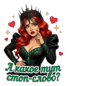 AVB Queen — стикер для MAX