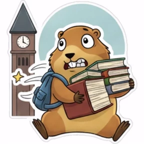 Универ на Енисее — стикер для MAX