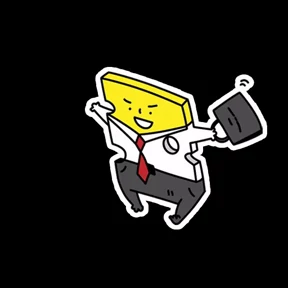 Сырик — стикер для MAX