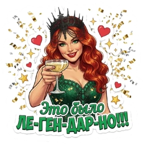 AVB Queen — стикер для MAX