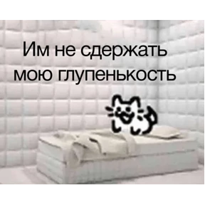 Коты-мемы 3 — стикер для MAX