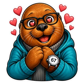 67 Морской котик от @club7484 — стикер для MAX