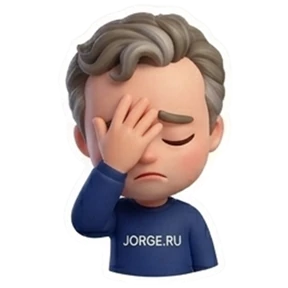 Jorge.ru — стикер для MAX