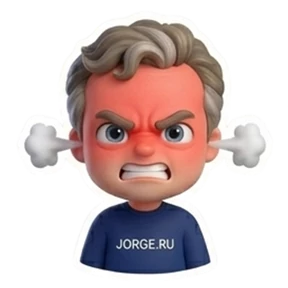 Jorge.ru — стикер для MAX