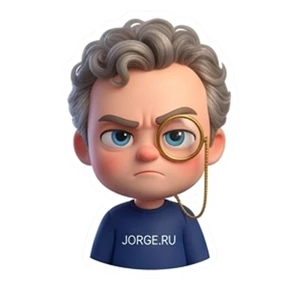 Jorge.ru — стикер для MAX