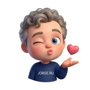 Jorge.ru — стикер для MAX
