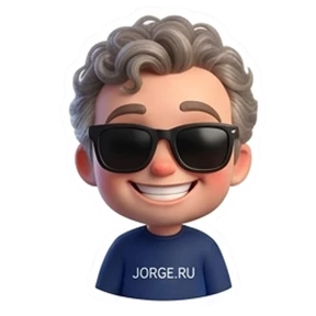 Jorge.ru — стикер для MAX