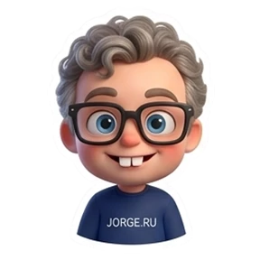 Jorge.ru — стикер для MAX