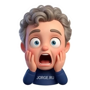 Jorge.ru — стикер для MAX