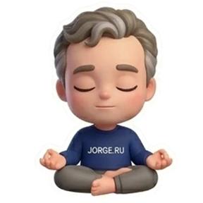 Jorge.ru — стикер для MAX