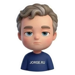 Jorge.ru — стикер для MAX