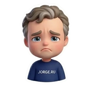 Jorge.ru — стикер для MAX
