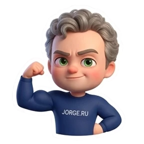 Jorge.ru — стикер для MAX