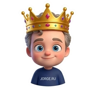Jorge.ru — стикер для MAX