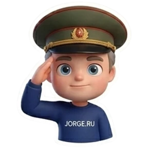 Jorge.ru — стикер для MAX