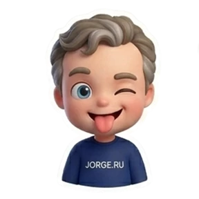 Jorge.ru — стикер для MAX
