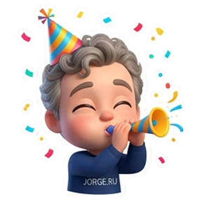 Jorge.ru — стикер для MAX