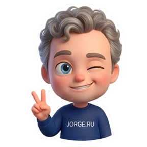 Jorge.ru — стикер для MAX