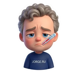 Jorge.ru — стикер для MAX