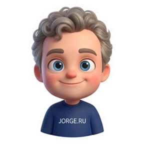 Jorge.ru — стикер для MAX