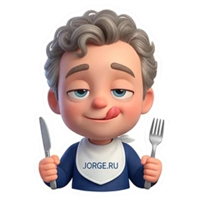 Jorge.ru — стикер для MAX