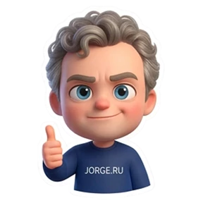 Jorge.ru — стикер для MAX