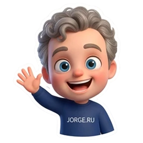 Jorge.ru — стикер для MAX