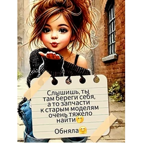 Скучаю — стикер для MAX