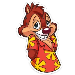 Чип и Дейл — стикер для MAX