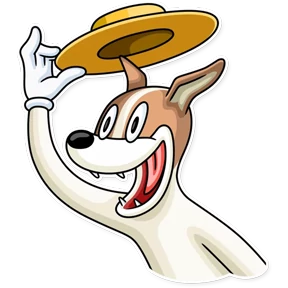 Party Dog — стикер для MAX
