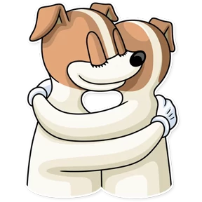 Party Dog — стикер для MAX