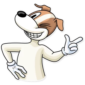Party Dog — стикер для MAX