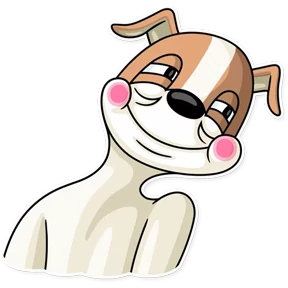 Party Dog — стикер для MAX