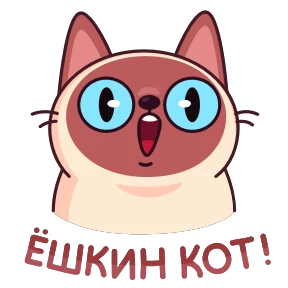 Стикер 24 из набора Котик Веня