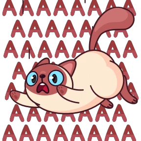 Стикер 41 из набора Котик Веня