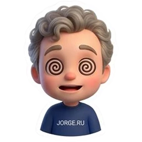 Стикер 48 из набора Jorge.ru