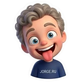 Стикер 53 из набора Jorge.ru