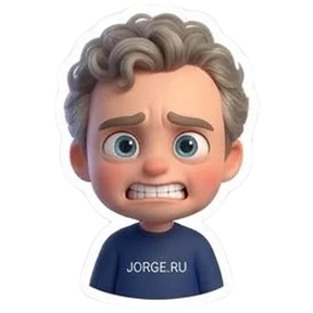 Стикер 58 из набора Jorge.ru
