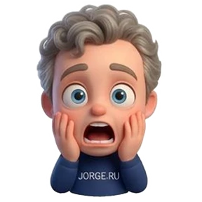 Стикер 64 из набора Jorge.ru
