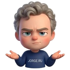Стикер 62 из набора Jorge.ru