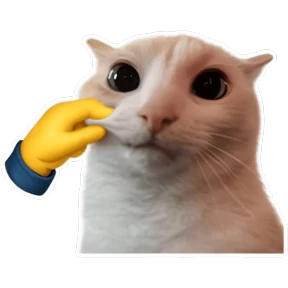 Стикер 30 из набора Goofy cat