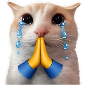 Стикер 42 из набора Goofy cat