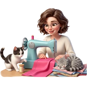 Стикер 13 из набора Шьющая болтушка