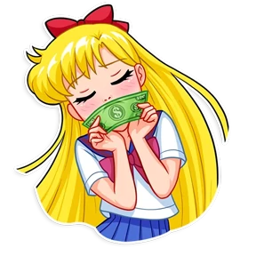 Сейлор Мун — стикер для MAX