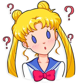 Сейлор Мун — стикер для MAX