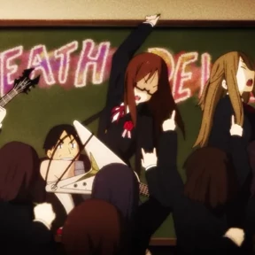 K-on аниме — стикер для MAX