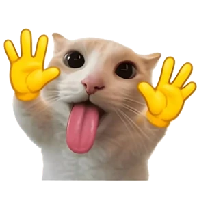 КОТИ — стикер для MAX