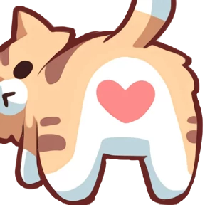 Котик — стикер для MAX