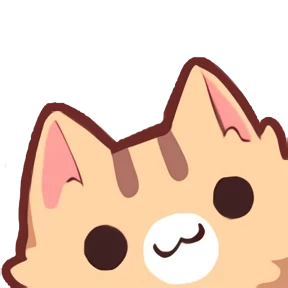 Котик — стикер для MAX