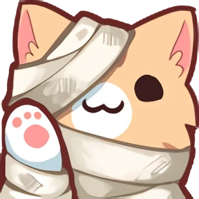 Котик — стикер для MAX